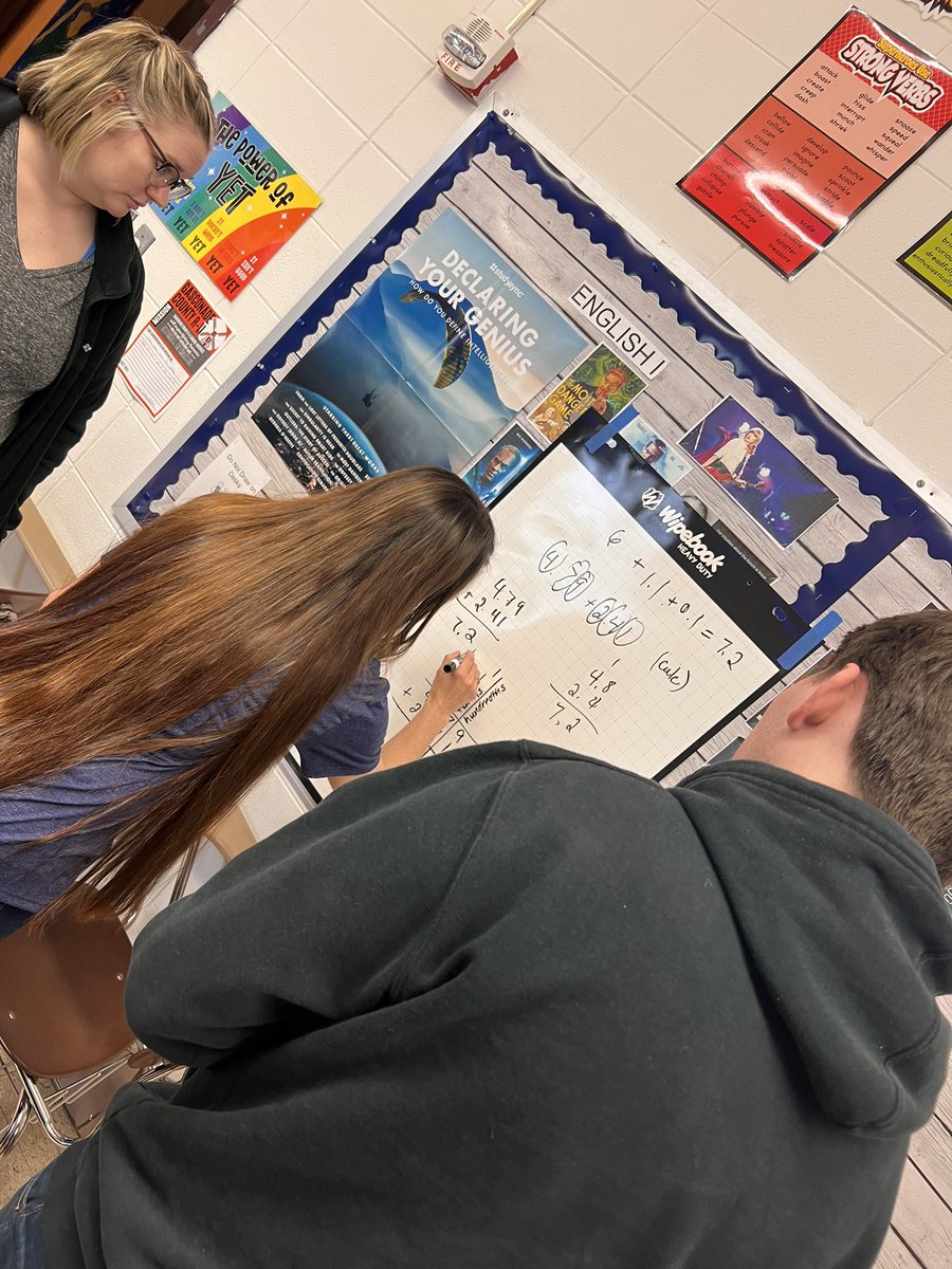 Shmoehle's tweet photo. Thank you @GCR2_Schools for having @HOMRPDC #mathconsultants today for Professional Learning to share with your math teachers about #Fluency, #numbertalks, and #ratiosandproportions. Thank you @Wipebook for giving away a set of #Wipebook flipcharts to a very lucky teacher. https://t.co/obIJ6T8U1Y