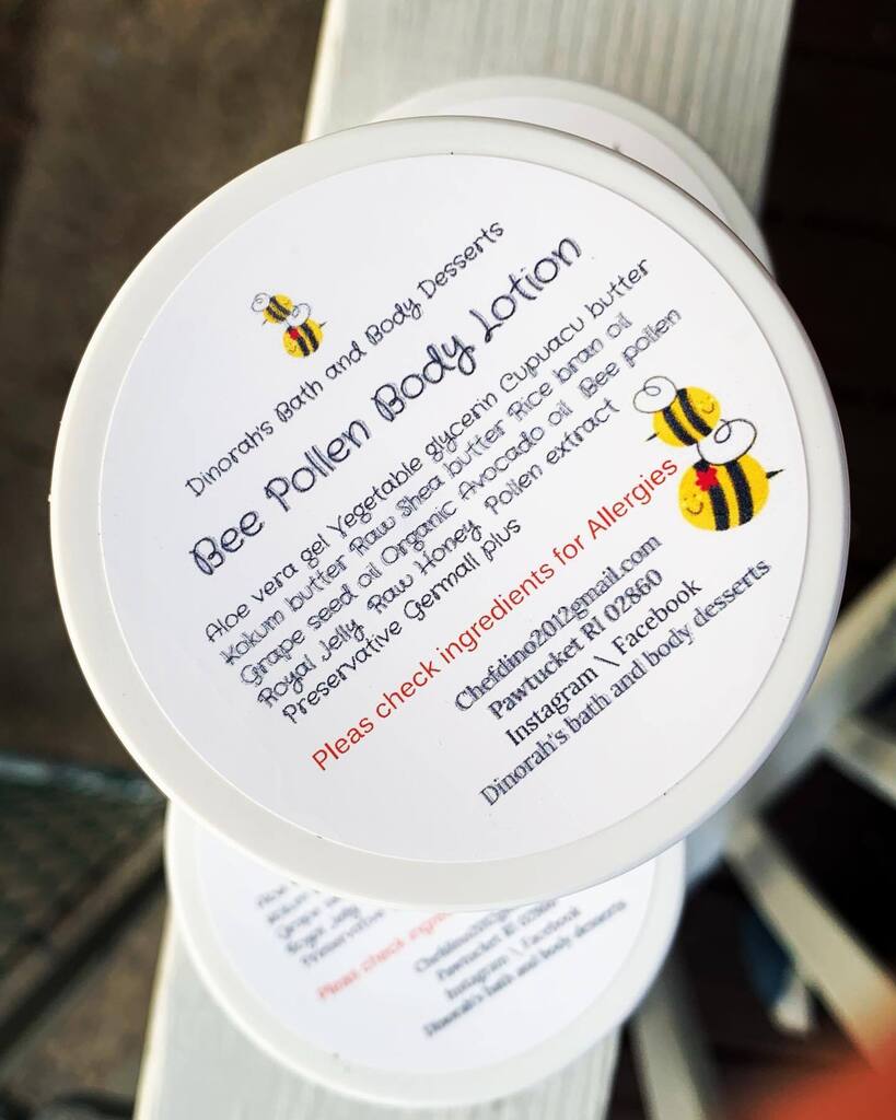 Dinorah47519345's tweet photo. Just finished the batch of Bee pollen body lotion treat your skin non- guilty pleasure #handcrafted #natural #moisturizing #nurturing #smallbatches #pawtucket #Aloevera #vegetableglycerin #rawkokumbutter #cupuacubutter #rawsheabutter #ricebranoil #… https://t.co/whQnZNhHuW https://t.co/lQROZOiLo6