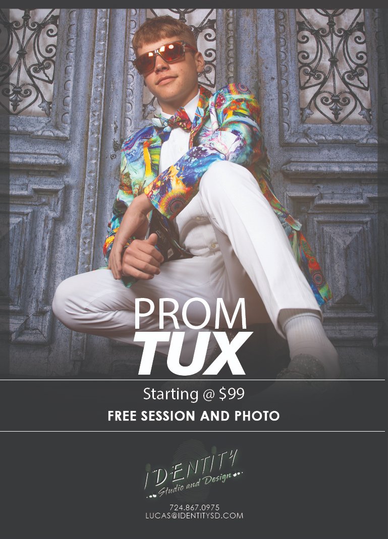 identitysd's tweet photo. In need of a Tux for Prom?! Call 724-867-0975 to book your style. @identitysd https://t.co/E3JtF1f1ou
