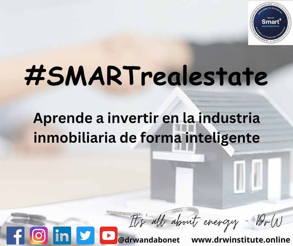 #WeAreSmart... aprende a adquirir propiedades de forma inteligente, SIN DEUDAS!!! 

Nuestros #smartrealtors estan disponibles para asesorate a como lograrlo - It's All About Energy - Wanda 

#smartrealestate #besmarter