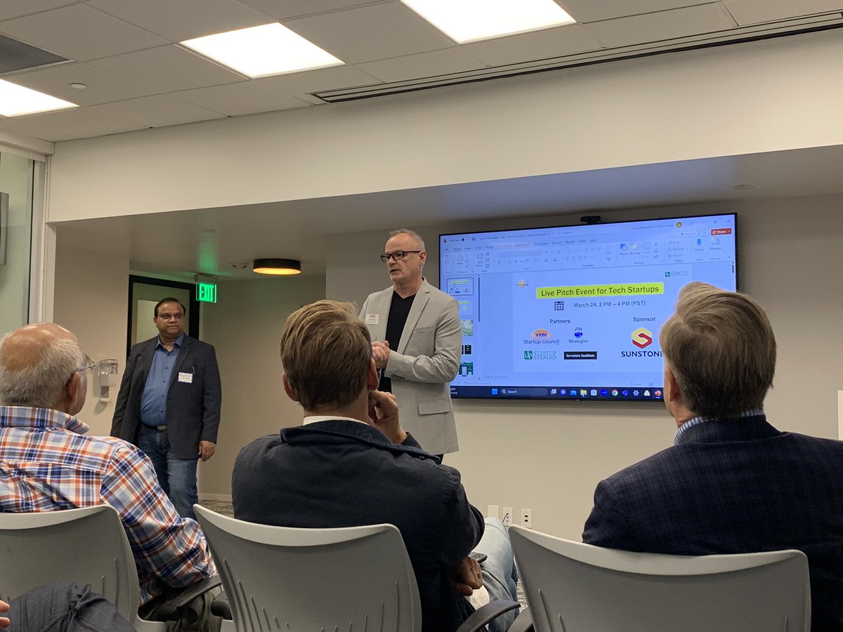 SunstoneMgmt's tweet image. Rounding out the work week with @SGC_GameChanger‘s live pitch event for #IrvineTechWeek!  

Sponsored by Sunstone. 

#GrowthOC #WeAreIrvine #ITW @StartupSteroid @ocstartupnews @tammykimOC @City_of_Irvine #tech #startup #pitch #community