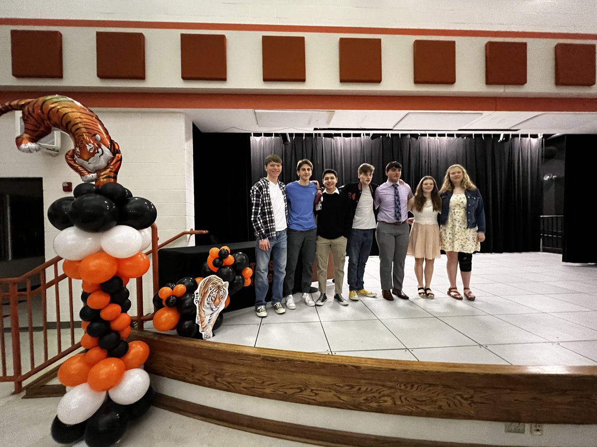 Speech &amp; Debate Honor Society Induction and Banquet - Congratulations to all of you!!!  TIGER proud!