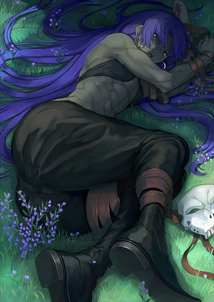 "Now that you have command over the army of shadows, victory is at hand. You can rest easy now, Master...why are you dropping your pant-"

An Account for while not everyone's favorite. A really stunning Assassin, Hassan of the Hundred Faces