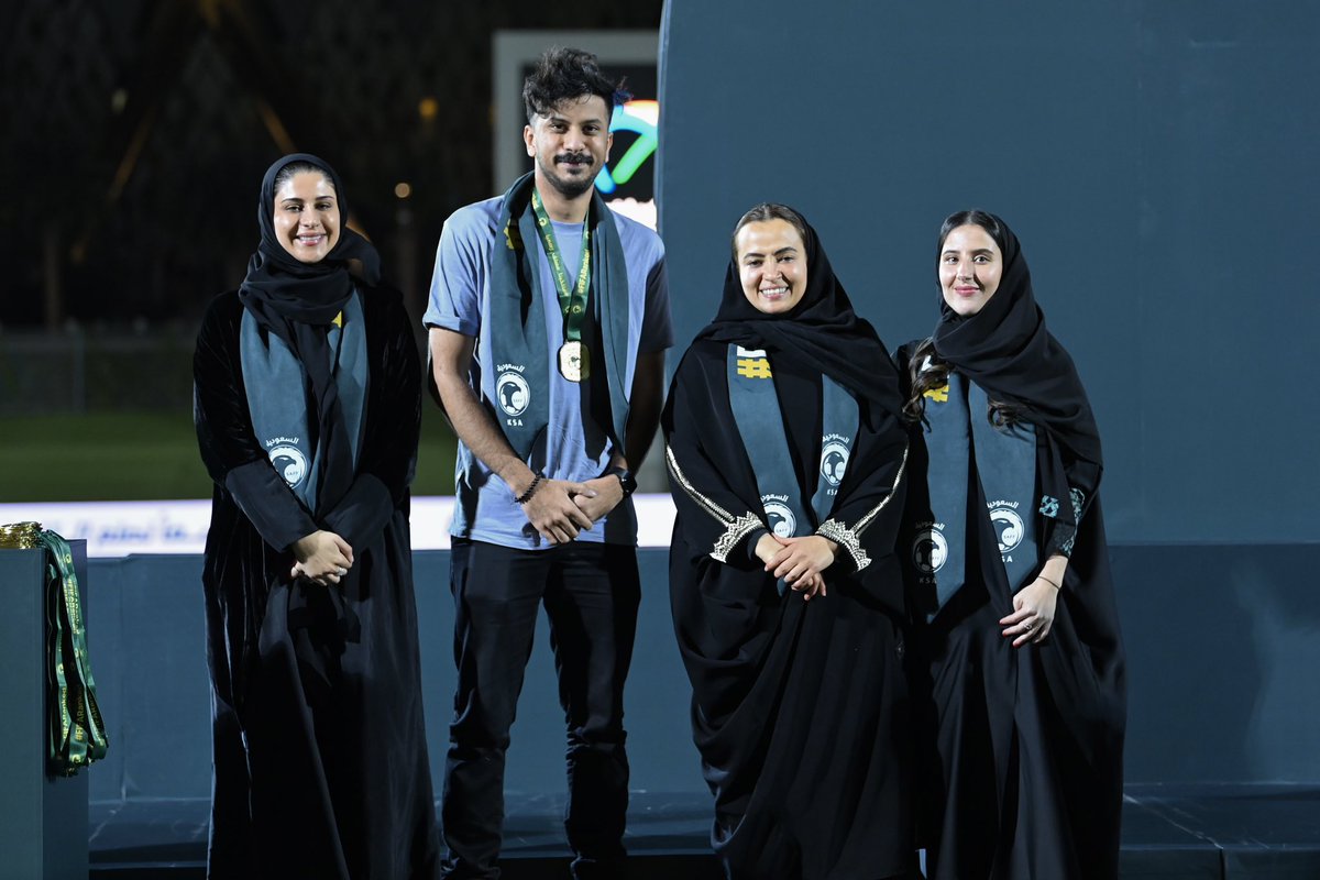 MohhhAliii's tweet photo. Great achievement by our Women's National Team as we officially enter the FIFA World Ranking! #FIFARanked 💚🇸🇦

I'm really thankful to @Aalia_AlRasheed, @LamiaBahaian and @AdwaAlArifi for giving me this opportunity to be part of this team and history 💚🥺 https://t.co/f9VfAE5P7D