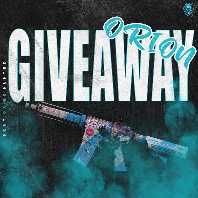 🚨GIVEAWAY ALERT🚨

If you thought that the only game in town is <a href="/CounterStrike/">CS2</a> then well we got 2 things to tell yah😜

(Tekukau M4 FT)

🏆 How To Enter🏆
✅Follow @Oriongg (us)
✅Follow <a href="/CommoDoggo_/">CommieDoggie</a>
✅Like this post
✅Retweet
✅Tag 2 people you don't want to play against 😭