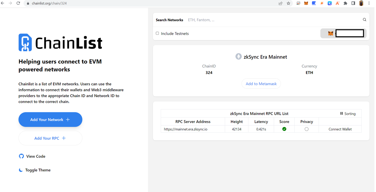 Thread วิธีไป zkSync Era Mainnet และ สิ่งที่ทำได้เพื่อลุ้น Airdrop ปัจจุบัน ฉบับภาษาไทย (สรุปมาจากหลายๆ Thread ภาษาอังกฤษ)
.
พยายามสรุปให้เข้าใจง่ายเท่าที่ทำได้ หากถูกใจ ฝากติดตามสบตา Retweet และ เข้า Discord ฮะ discord.gg/vsH8bPN5f5
.
1. Add Chain chainlist.org/chain/324