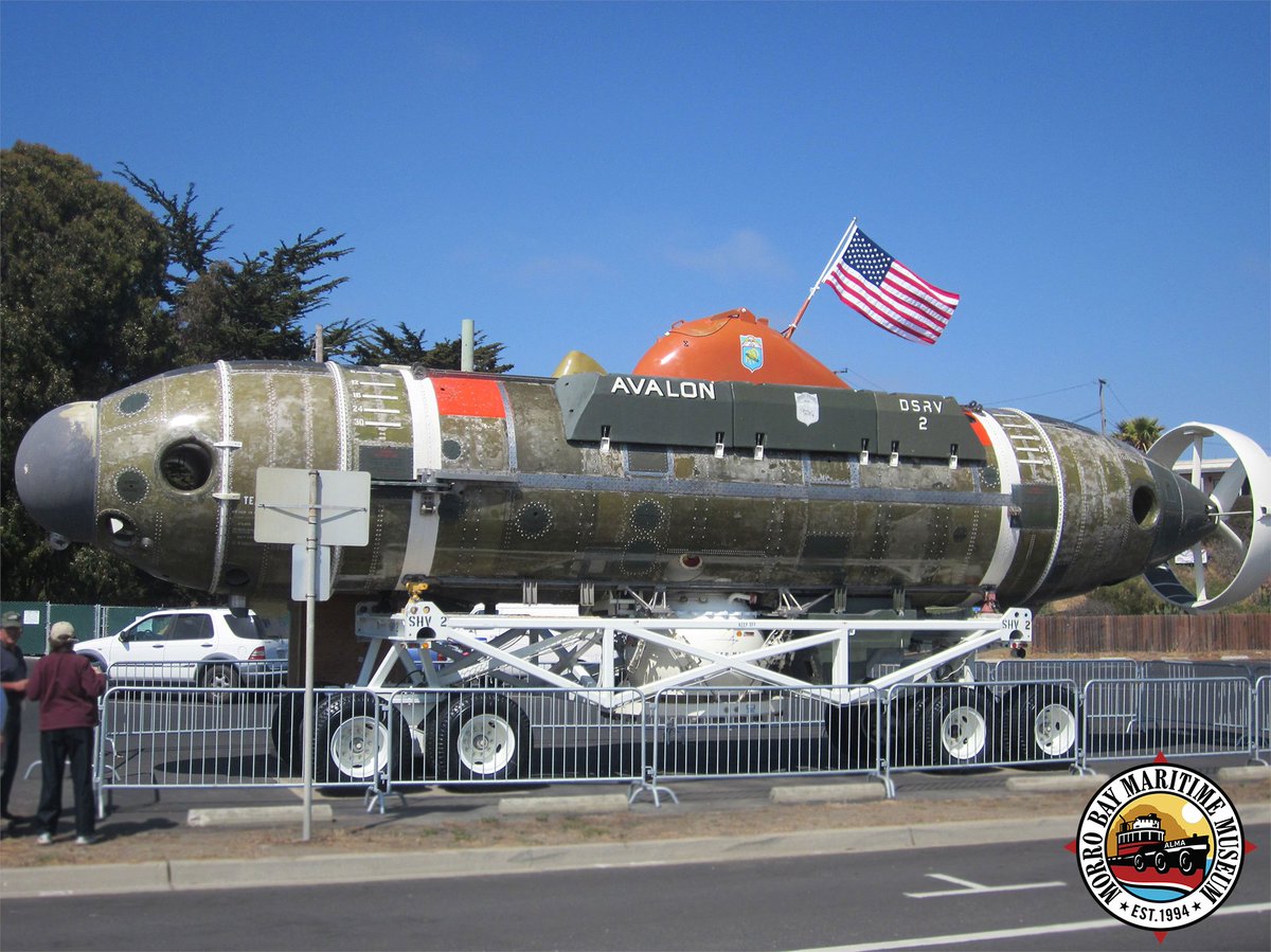 🔎 Unveil the secrets of deep-sea diving with the DSRV Avalon, our 1970s submersible! 🐠 Delve into the world of underwater exploration at the Morro Bay Maritime Museum. 🌊 Learn more online by visiting morrobaymaritime.org/the-fleet/#dsrv.

#AvalonSubmersible #MorroBayMaritimeMuseum
