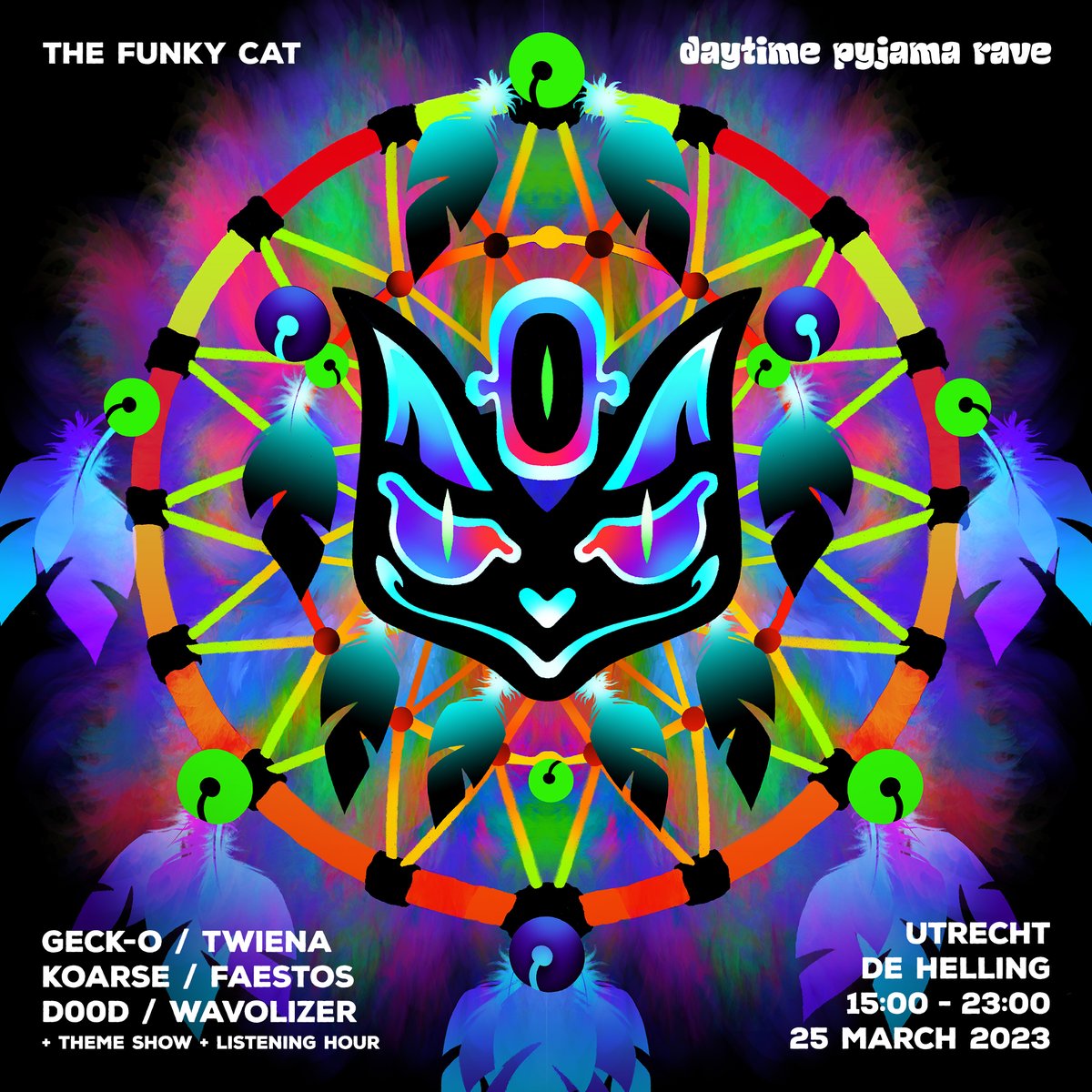 THE FUNKY CAT - DE HELLING. Come and daydream. 15:00 door opens.