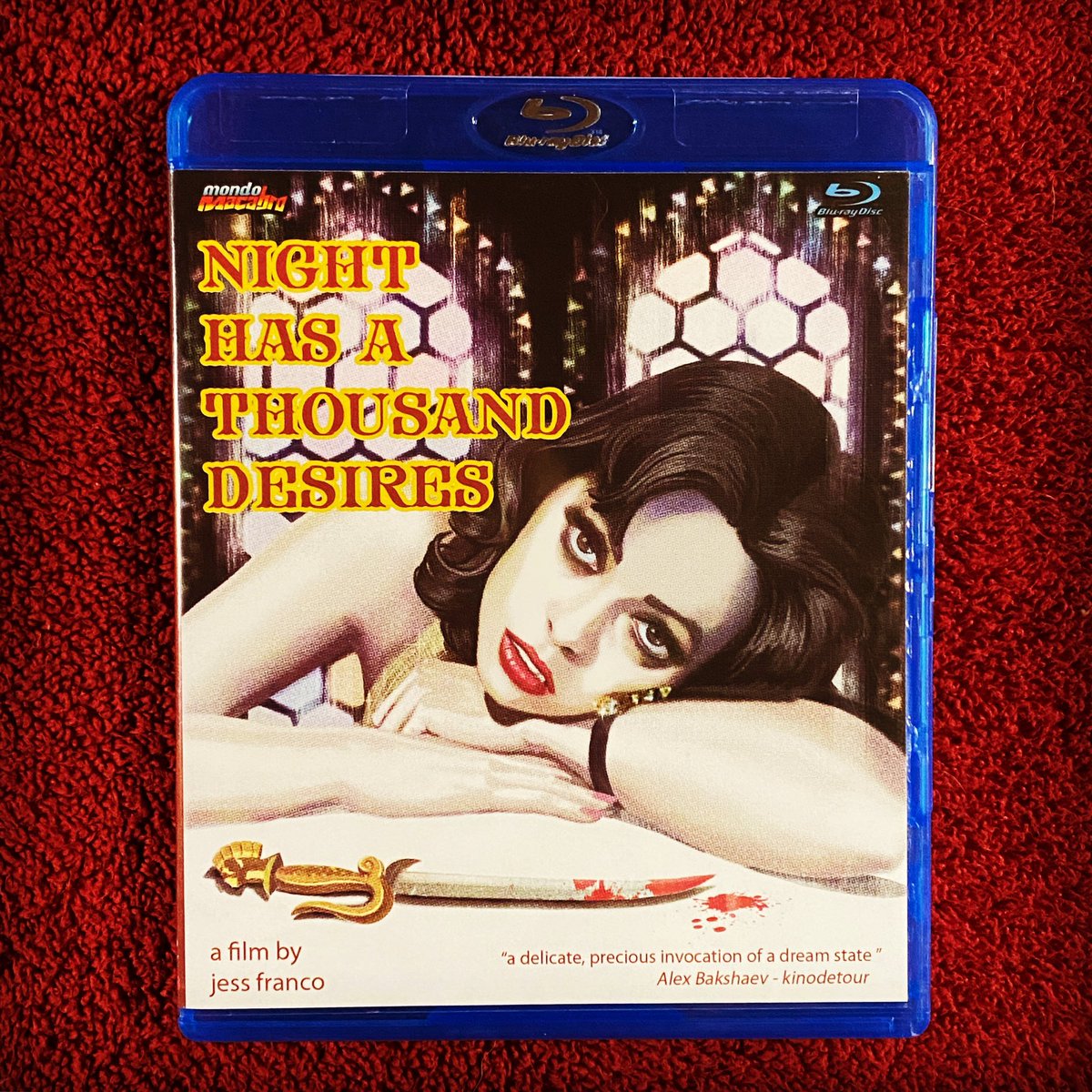 Happy Franco Friday, y’all! I’m having a delicious cocktail and unwinding with this one before dipping into something wilder a little later. 🍸 

Now watching - NIGHT HAS A THOUSAND DESIRES (1984) D. Jess Franco

#nighthasathousanddesires #jessfranco #linaromay #mondomacabro