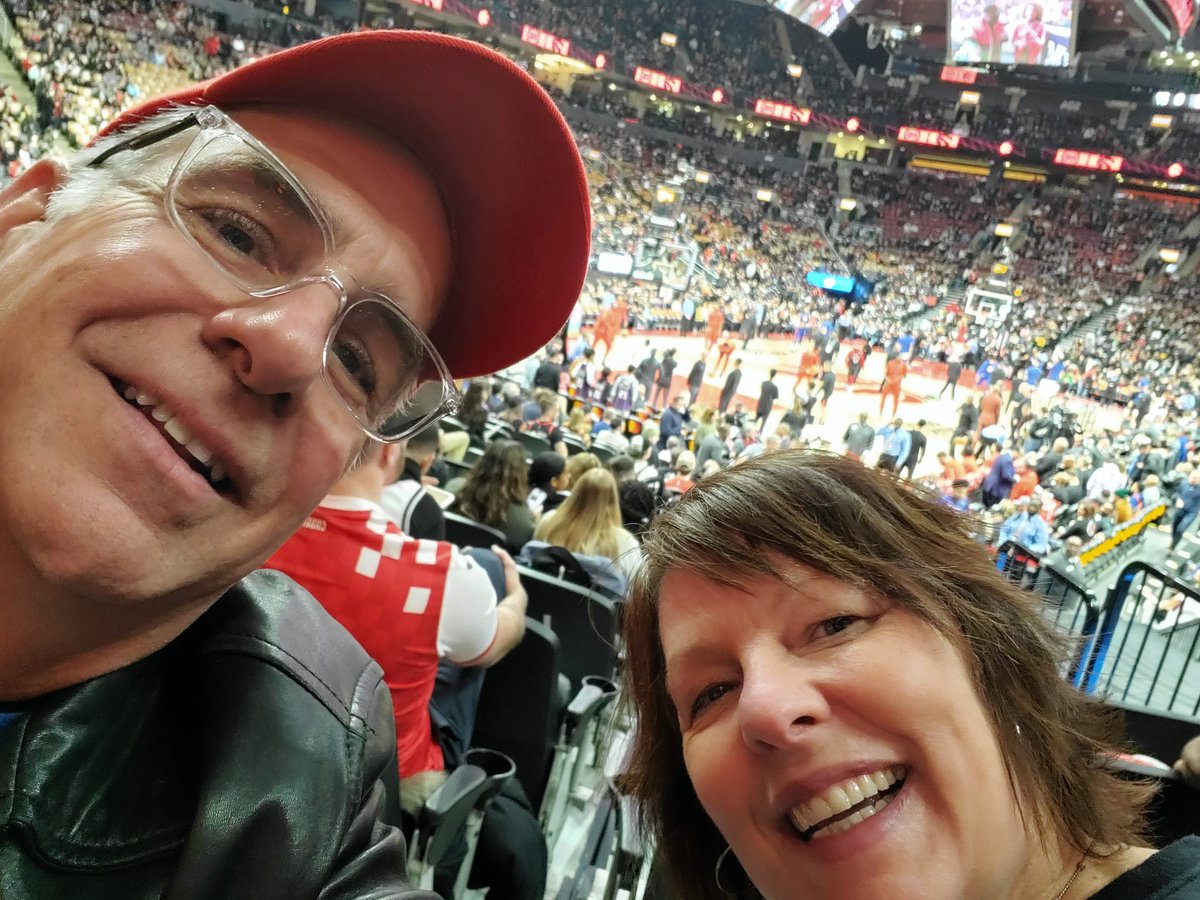Game night on T.O.  Let's go Raps. #WeTheNorth