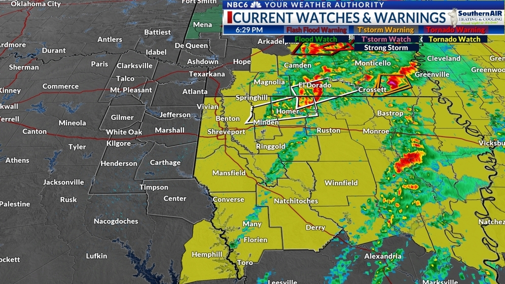 NBC 6 Weather on Twitter "WEATHER AUTHORITY ALERT....SHV continues