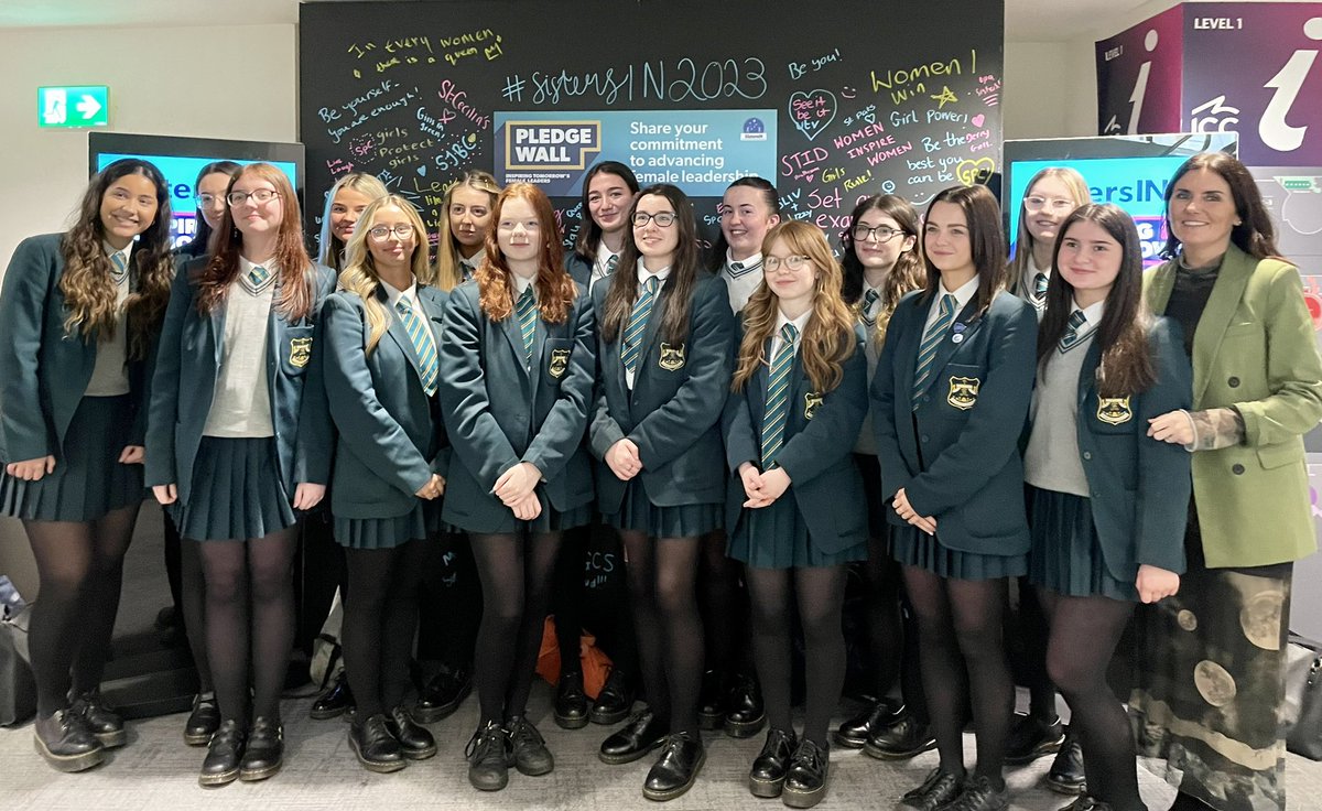 Wonderful day at <a href="/BelfastICC/">ICC Belfast | International Convention Centre</a> celebrating the <a href="/SistersIN_HQ/">SistersIN</a> Class of 2023, female leaders of the future.
Feeling inspired!