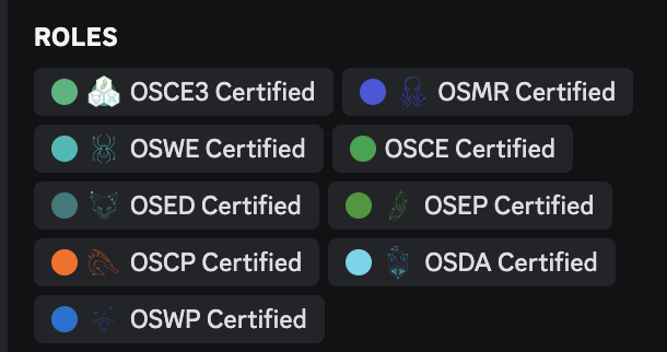 Just got a new OffSec credential via <a href="/Accredible/">Accredible</a> for  sgq.io/jkIXjIc via <a href="/offsectraining/">OffSec</a>