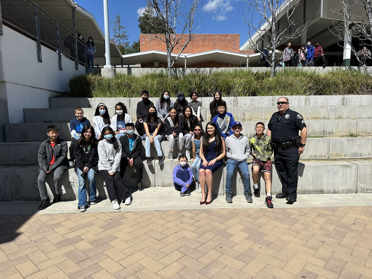 Don Young (@dyoung1fmsavid) on Twitter photo When kids stick around after the lunch 🔔…you made a big impression. Thank you Ash for coming back 2 FMS 2 talk about your academic journey and dedication to those that protect and serve. TY to Sgt. Sargent for visiting also! <a href="/FoothillsMS/">Foothills Middle School</a> <a href="/ArcadiaUnified/">Arcadia Unified</a> <a href="/ArcadiaPD/">Arcadia PD</a> When kids stick around after the lunch 🔔…you made a big impression. Thank you Ash for coming back 2 FMS 2 talk about your academic journey and dedication to those that protect and serve. TY to Sgt. Sargent for visiting also! <a href="/FoothillsMS/">Foothills Middle School</a> <a href="/ArcadiaUnified/">Arcadia Unified</a> <a href="/ArcadiaPD/">Arcadia PD</a>