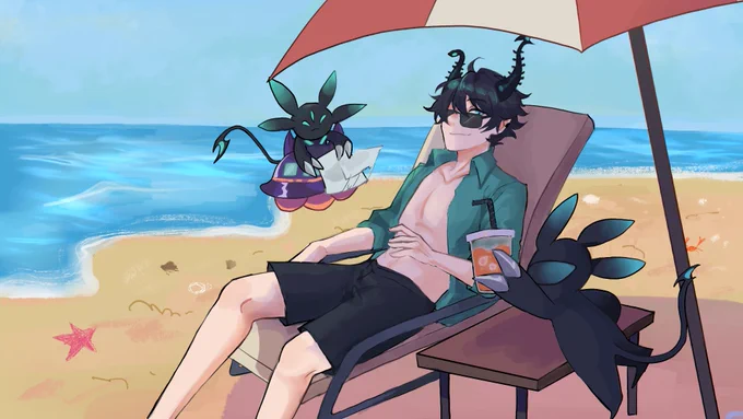 I've participated in the zottocord mv project for ren's bday! I'm so honored I had the opportunity to work with such amazing people TT #RenvasionDay2023 #RenZotto #RenZottoArt 