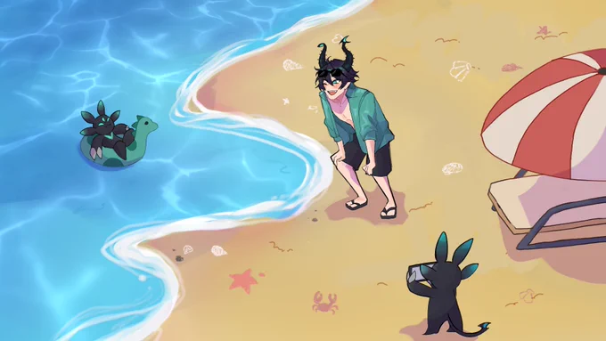 I've participated in the zottocord mv project for ren's bday! I'm so honored I had the opportunity to work with such amazing people TT #RenvasionDay2023 #RenZotto #RenZottoArt 