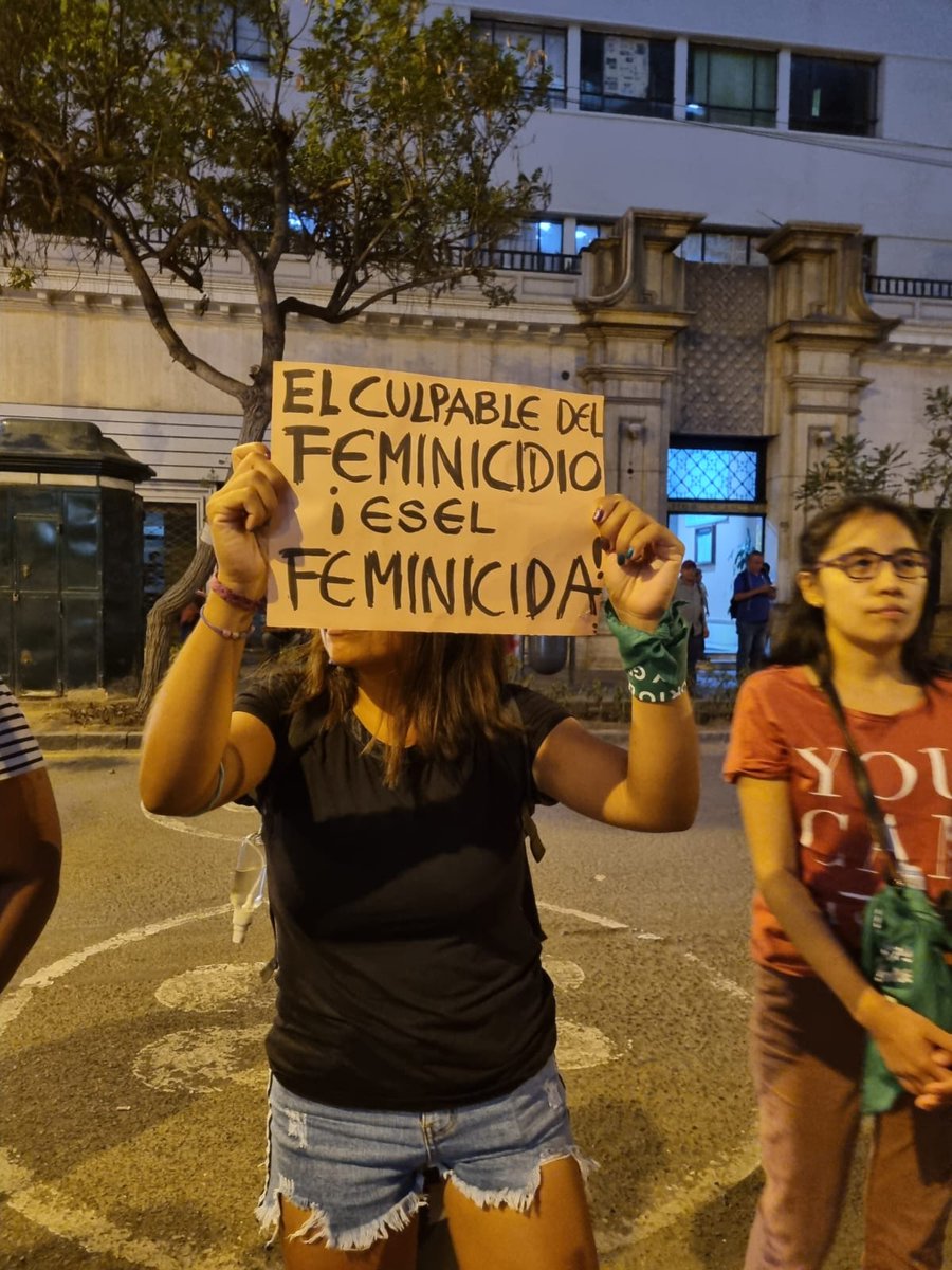 ¡El culpable del feminicidio SIEMPRE es el feminicida! #NosEstanMatando