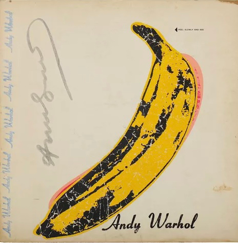 “The Velvet Underground &amp; Nico” debut album cover, signed and designed by Andy Warhol​​​​​​​​
.​​​​​​​​
Our Banana Melt caramel was inspired by the Japanese punk-rock band Melt-Banana, and was originally named “Punk Banana”, but we decided that “Banana Melt” sounded tastier!…