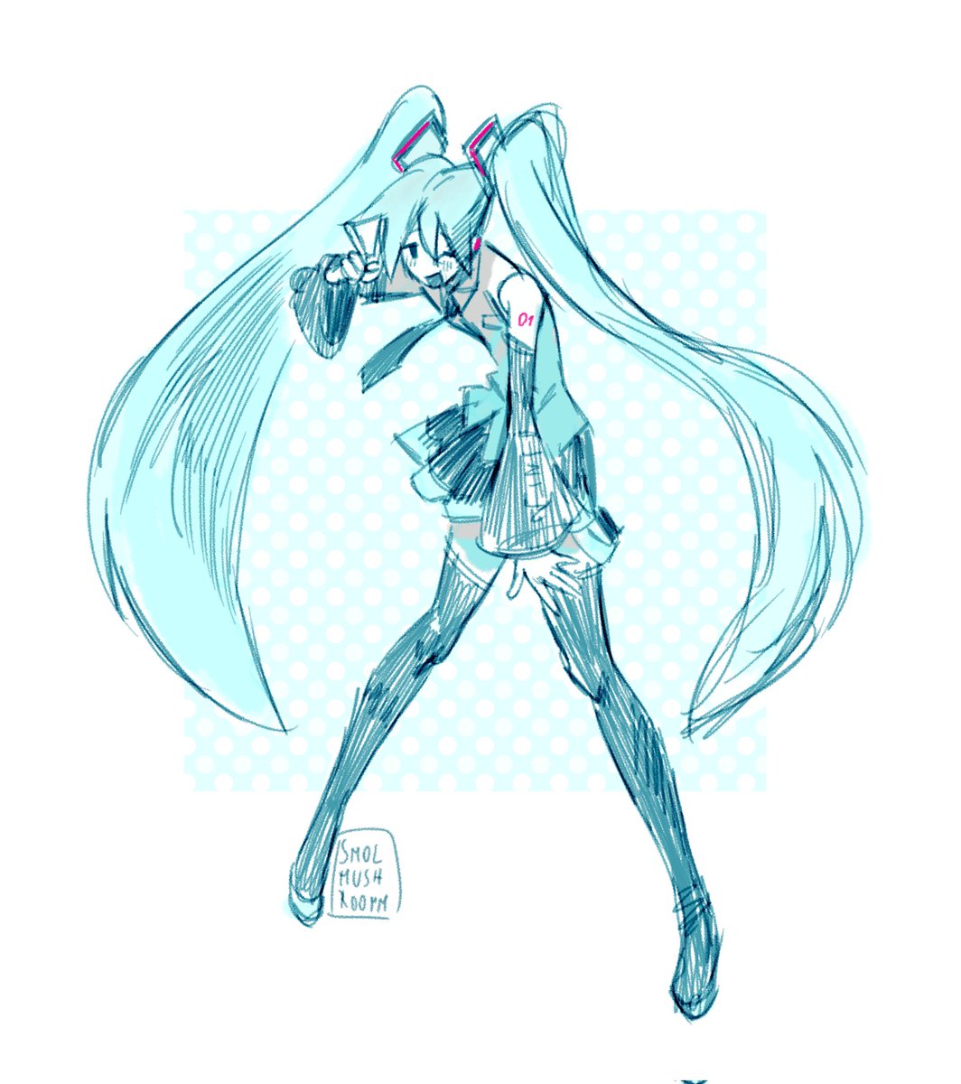 smolmushroomm's tweet photo. Mikumikuoeo https://t.co/KBHd8Y6wbI