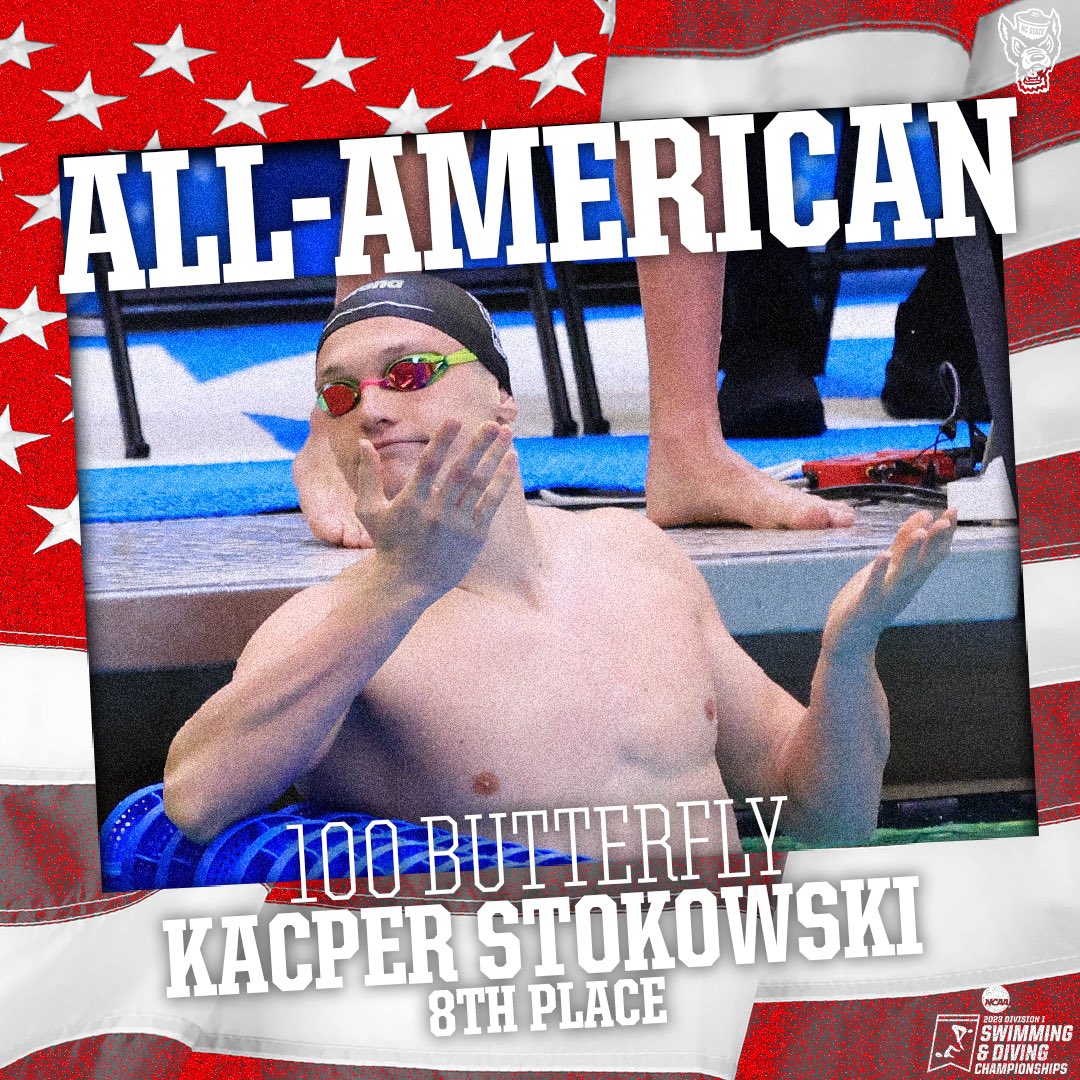 NC State Swimming & Diving on Twitter "8th in the nation!"