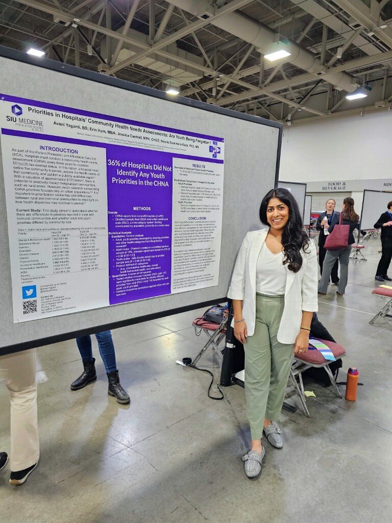 First in person poster presentation ✅