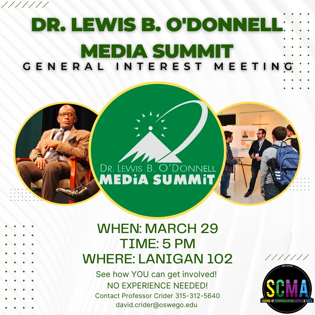 Oswego Media Summit tweet media