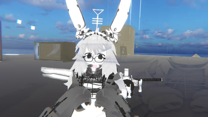 二日目もたくさん人来てくれてありがとう!!!#ウサトピア計画 #Annn試着会 #VRChat 