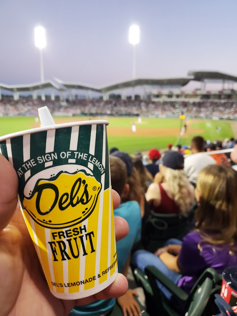 Apparently they brought this down from Boston and I am not sure why. 
Toomer's>Del's
If you need me, I'll be at Toomer's getting the tase out of my mouth.