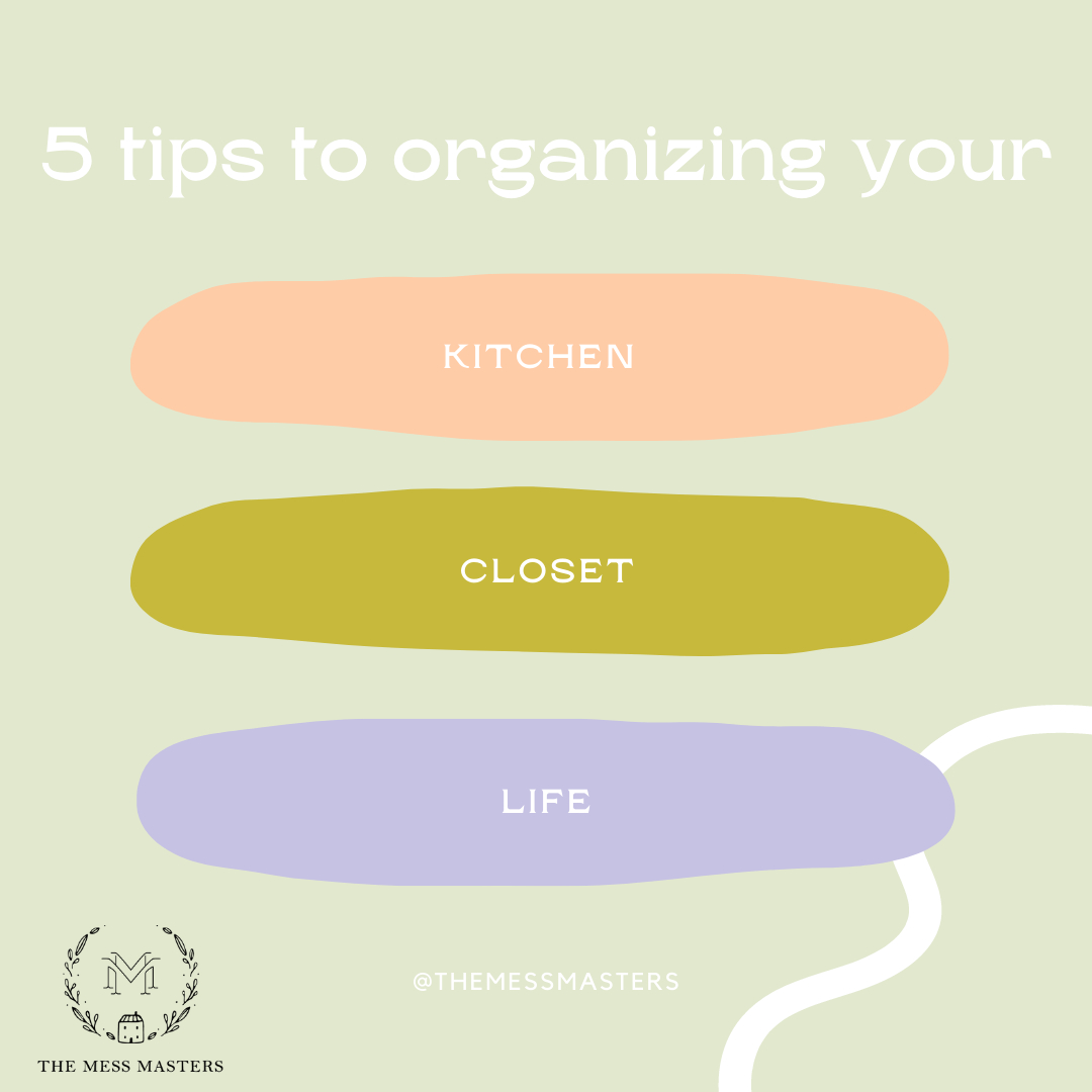 Who needs to hear this? There are little things you can do when taking on the task seems overwhelming.  We always tell our clients to start small... pick a drawer or a shelf or a cabinet.  Small steps!  #organizeme #yeswedothat #themessmasters 

Contact Us Today!
 
Hello@themessm