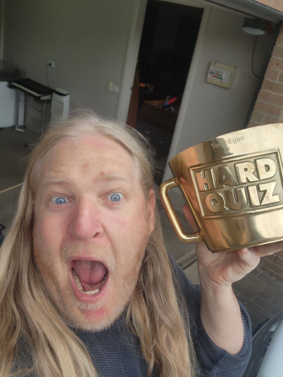 To all #HardQuiz champs, show up with your Big Brass Mug and get FREE ENTRY! For the mugless, there's CHEAP Preview (29th March,  $16.) Former HQers go head to head on 2 &amp; 8 April.  Anyone showing up with a Mastermind Bowl will be ejected from the venue grouse.au/quiz