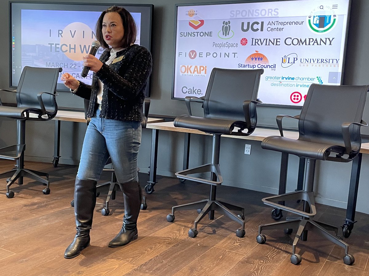 tammykimOC's tweet image. #irvinetechweek Sustainability Showcase, a premier event focusing on sustainable start-ups. Hosted by Sustain Socal, UCI Antrepreneur Center, Executive Next Practices, and the United Nations Association of OC. 

@DrTreseder @SustainSoCal @uciantrepreneur 

#WeAreIrvine #irvine…