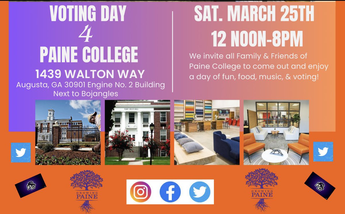 PaineAdmissions's tweet photo. We’re all most in the top 10, help us vote by tweeting #RYSPAINE ALL are welcomed to join us in our voting marathon! 💜🤍 https://t.co/zp9jsFsXDx