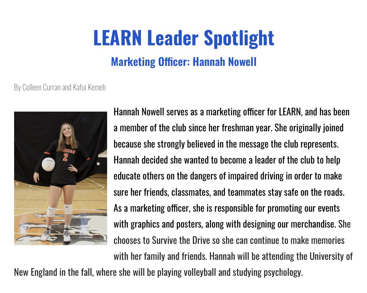 SurviveTheDrive-LEARN (@wmhslearn) on Twitter photo Celebrating <a href="/wmhs2023/">WMHS class of 2023</a> leaders! TY <a href="/hannahnowell_/">Hannah Nowell</a> for believing!💙🚙 Prom season in effect!💃🏾🕺🏼Renew your pledge #arrivealive! Buckle up people! Nxt leader mtg 3/28 5th Z block main office <a href="/BarmashMorgan/">Morgan Barmash</a> <a href="/kconcannon11/">katie concannon</a> @lennymassaa <a href="/WMHSVolleyball/">Woburn Volleyball</a> <a href="/FurxhiSophia/">Sophia Furxhi</a> <a href="/megqualey/">Meghan Qualey</a> <a href="/APWMHS/">✨️</a> Celebrating <a href="/wmhs2023/">WMHS class of 2023</a> leaders! TY <a href="/hannahnowell_/">Hannah Nowell</a> for believing!💙🚙 Prom season in effect!💃🏾🕺🏼Renew your pledge #arrivealive! Buckle up people! Nxt leader mtg 3/28 5th Z block main office <a href="/BarmashMorgan/">Morgan Barmash</a> <a href="/kconcannon11/">katie concannon</a> @lennymassaa <a href="/WMHSVolleyball/">Woburn Volleyball</a> <a href="/FurxhiSophia/">Sophia Furxhi</a> <a href="/megqualey/">Meghan Qualey</a> <a href="/APWMHS/">✨️</a>