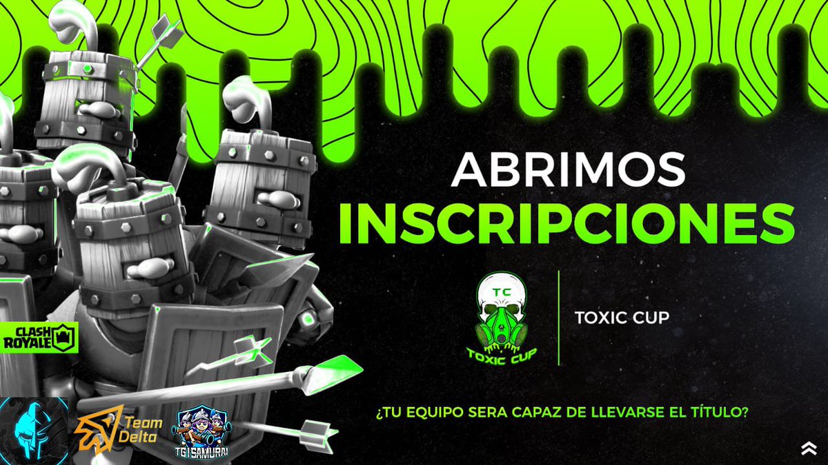 #ClashRoyale|🔥Abrimos inscripciones🔥

🏆14 Edición
💰$20

🔰Requisitos:
✅Seguirnos
✅Seguir a <a href="/TDelta_CR/">Team Delta (Δ)</a>
✅Seguir a @GladersEsports
✅Seguir a @AndresGra2022 
✅Seguir a <a href="/MCRENCR/">Diego</a>
✅Dar ❤ y 🔁
✅Conseguir 5 RTS
✅Mencionar 3 Teams

Pruebas en Discord: discord.gg/mvC5vfCpu4