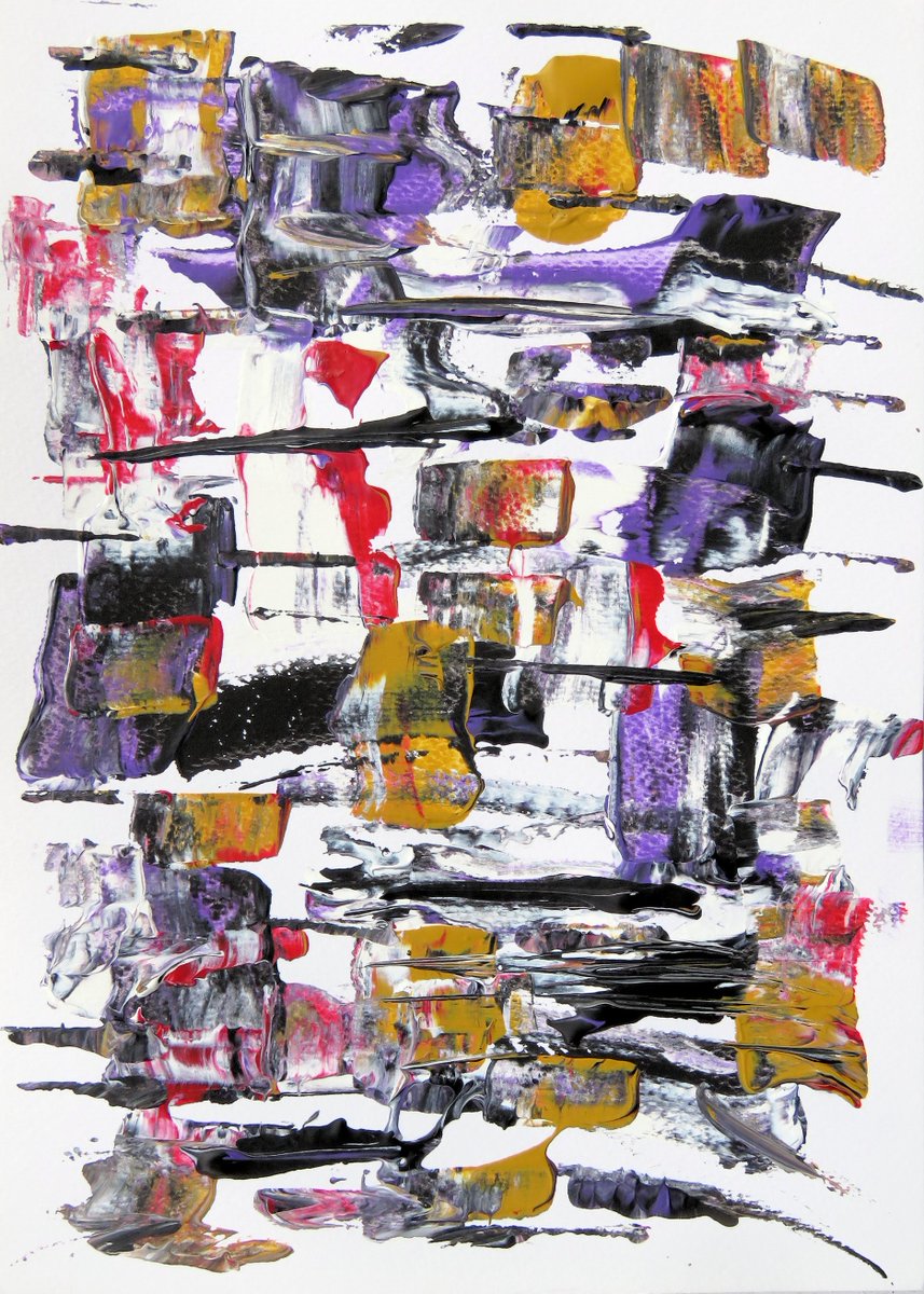 objkt.com/asset/KT1Lmpmo… 
Let colors dissolve darkness, let life occupy the empty space, keep the memories warm within, and keep on
acrylic painting on paper
February 2023
1/1 edition 15 #tezos 
#tezoscollectors