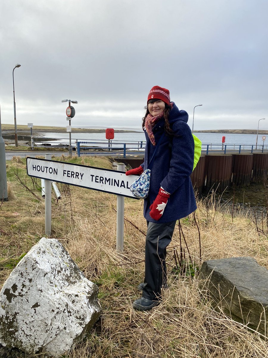 SuzanneMarie05's tweet photo. So my Friday started like this! ⚓️ #Earlybirdfieldtrip @SIRFA6 @ScARFHub #SIRFA2023 #Orkney On the waters where WW1 #ML286 served in the Auxiliary Patrol Areas II&III Orkneys and Shetland. #phdlife @portsmouthuni @UniPort_ADP_PGR https://t.co/2RrcYVrSr0