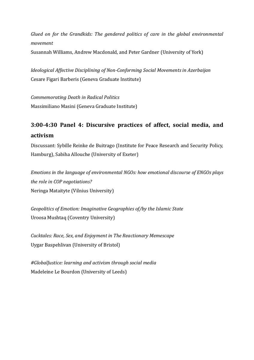 <a href="/MYBISA/">BISA - British International Studies Association</a> Please check the final program!
