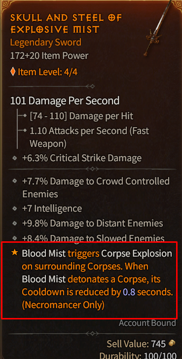 ketchumer's tweet photo. @Diablo After playing some Necromancer today I for sure am going to be playing Necromancer and hoping that i get this legendary for the Corpse Explosion Extravaganza. https://t.co/Z0QJbJFrF1