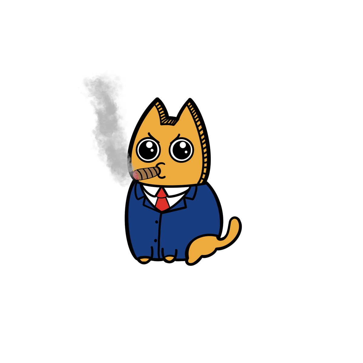 Franku271's tweet photo. .@gainzy222 kitty joins the meowpire https://t.co/qdXMLyU3VM