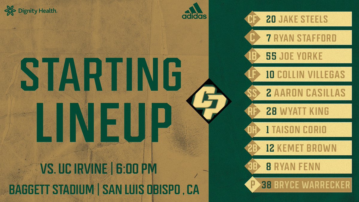 Cal Poly Baseball (CalPolyBSB) / Twitter