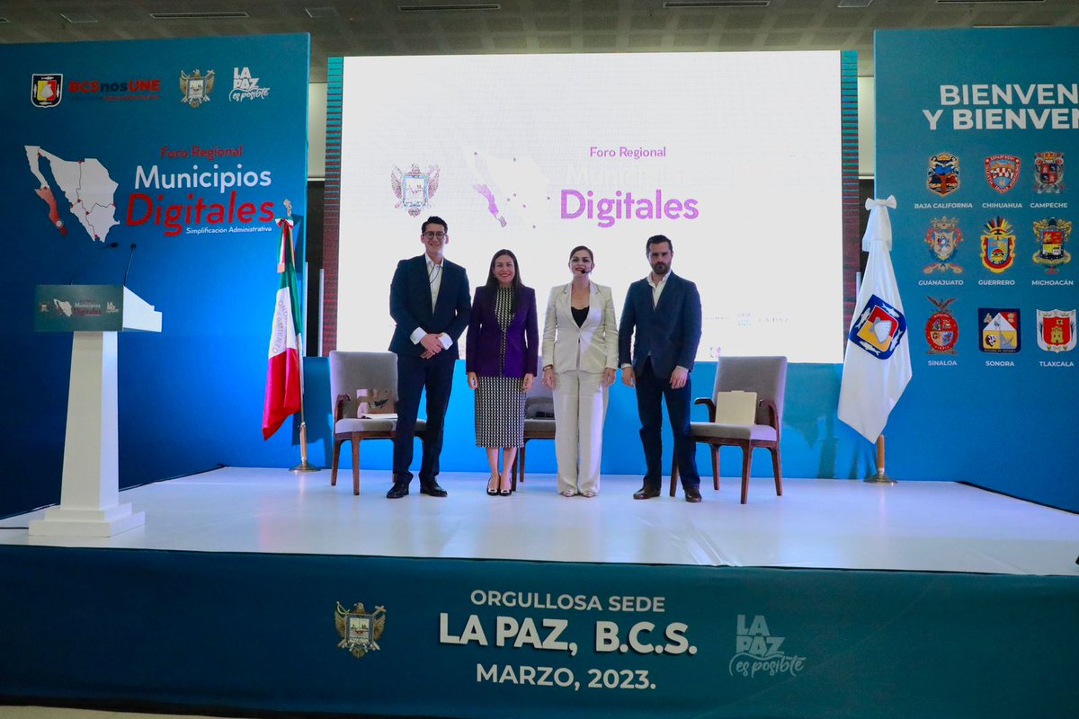OCDE_RLAC's tweet photo. En el foro regional "Municipios digitales: simplificación administrativa" organizado por @HXVIIAyto_LaPaz  , la OCDE platica sobre los beneficios de la simplificación administrativa y digitalización y su experiencia con gobiernos subnacionales #MejoraRegulatoria https://t.co/1HrxMAGTit
