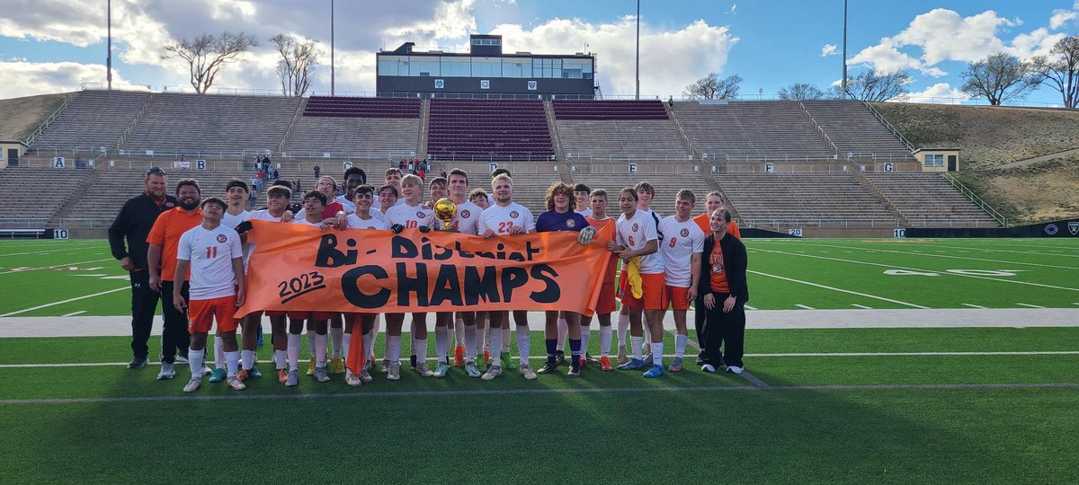 Bi-District Champions!!!!

(11-4-6) Perryton - 1
(12-9-1) Burkburnett - 3

Goals: Jace Starling (3) 🎩🪄
Assists: Alessio Piscopo (2), Alex Russell 

Brody Boyd: 5 saves

<a href="/KfdxTobin/">Tobin McDuff</a> <a href="/MJ_Baird17/">M.J. Baird</a> @RobynHearnTV <a href="/trnsports/">TRNsports</a> @LethalSoccer <a href="/tascosoccer/">TASCO</a> <a href="/50_50Pod/">The 50/50 Podcast ⚽️🎙</a> @BurkAthletics