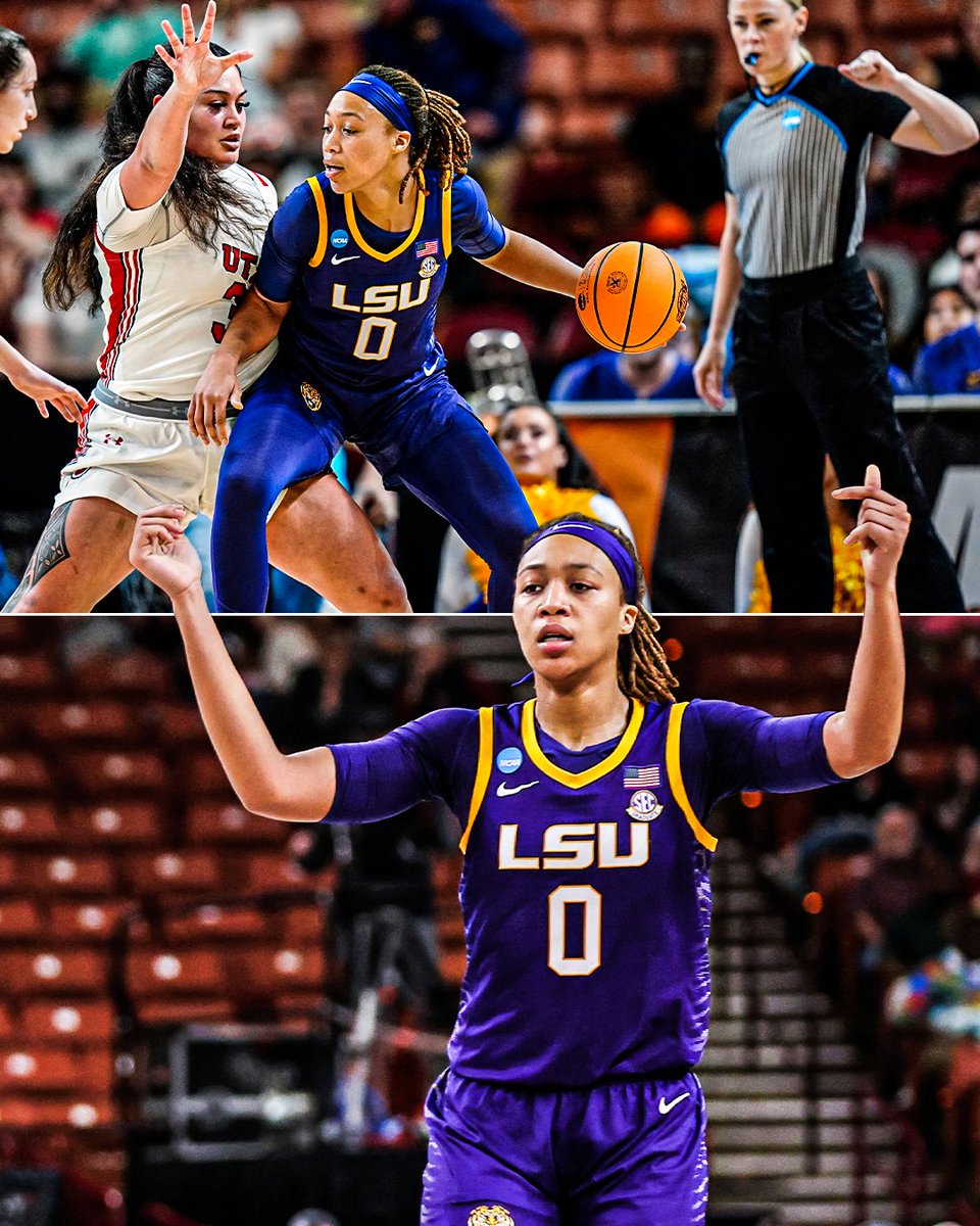 LaDazhia Williams was determined to keep dancin' 😤

🏀 First two games: 19 Pts, 9-20 FG
🏀 Friday vs. Utah: 24 Pts, 11-14 FG

<a href="/LDazhia/">DAY</a> | <a href="/LSUwbkb/">LSU Women's Basketball</a>
