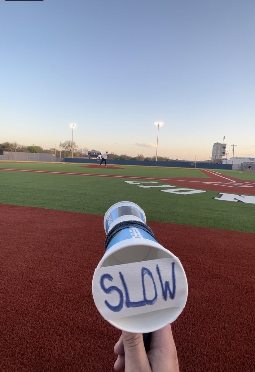 BackwardsHatAT's tweet photo. @McKinneyHS_FB HFC @Coach_Shavers throwing out the first pitch at tonight’s #CrosstownShowdown for @McKinneyHSLions
Unfortunately I think I need to recalibrate my radar gun!! #ThrowingGas #Fastball #NinetyPlus https://t.co/ZO2SmzfJDW