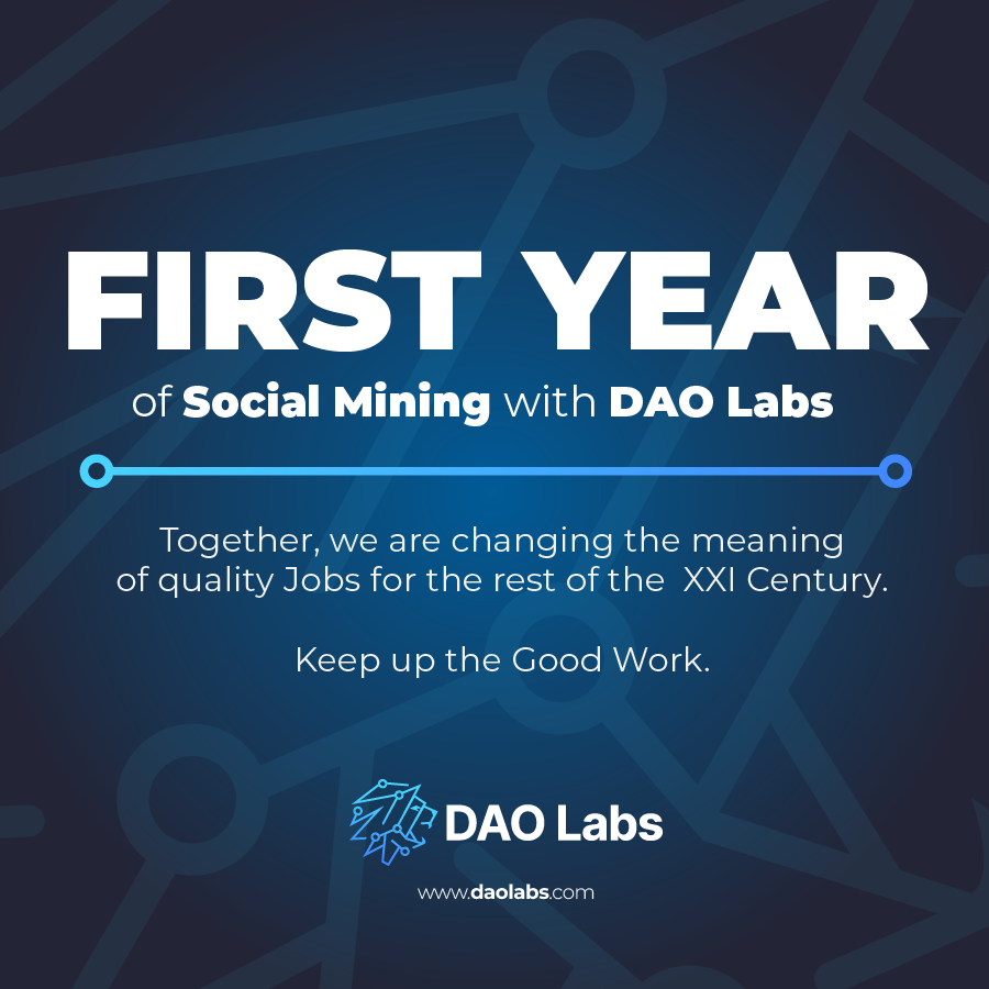 In a year, this Community has expanded from #DAOVERSE to four important blockchain projects: @avalancheavax , @0xPolygon, @KAVA_CHAIN  and @WAX_io.

Thank you for changing the meaning of quality content in the XXI Century through #SocialMining.

Keep up the Good Work!
