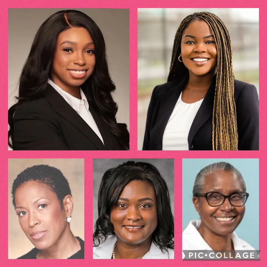 In honor of Women's History Month, Case has a unique history in supporting and training black women in neurosurgery. Tamia Potter, Adeleso 'Addy' Adesina, Dr. Tiffany Hodges, Dr. Deborah Hyde and Dr. Deborah Blades. #casensgy #UHhospitals #nsgy #UHProud #WomensHistoryMonth