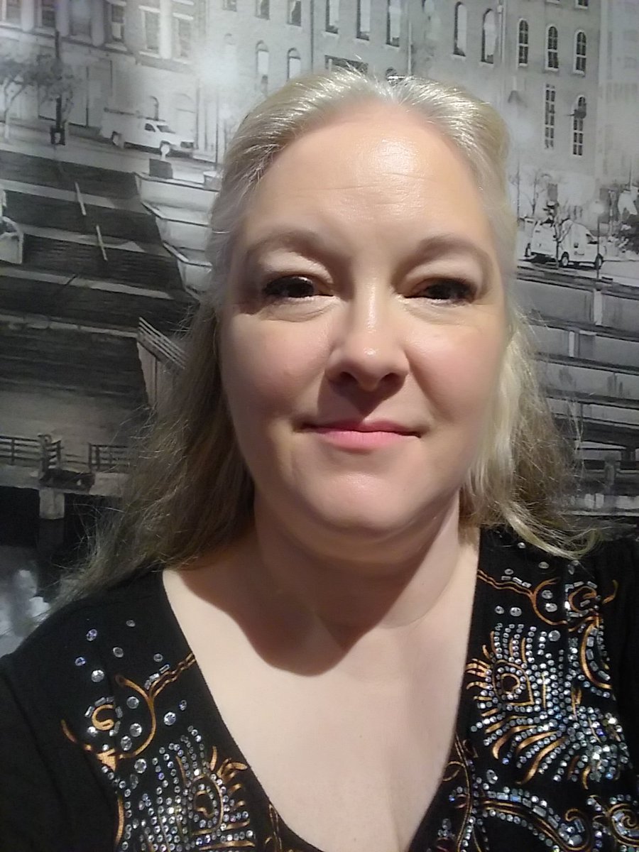 Don't know how I accidentally took my pic instead of a pic of the stage. Lol. Somebody needs a nap! ;) but loving music at Copper Branch tonight. :)