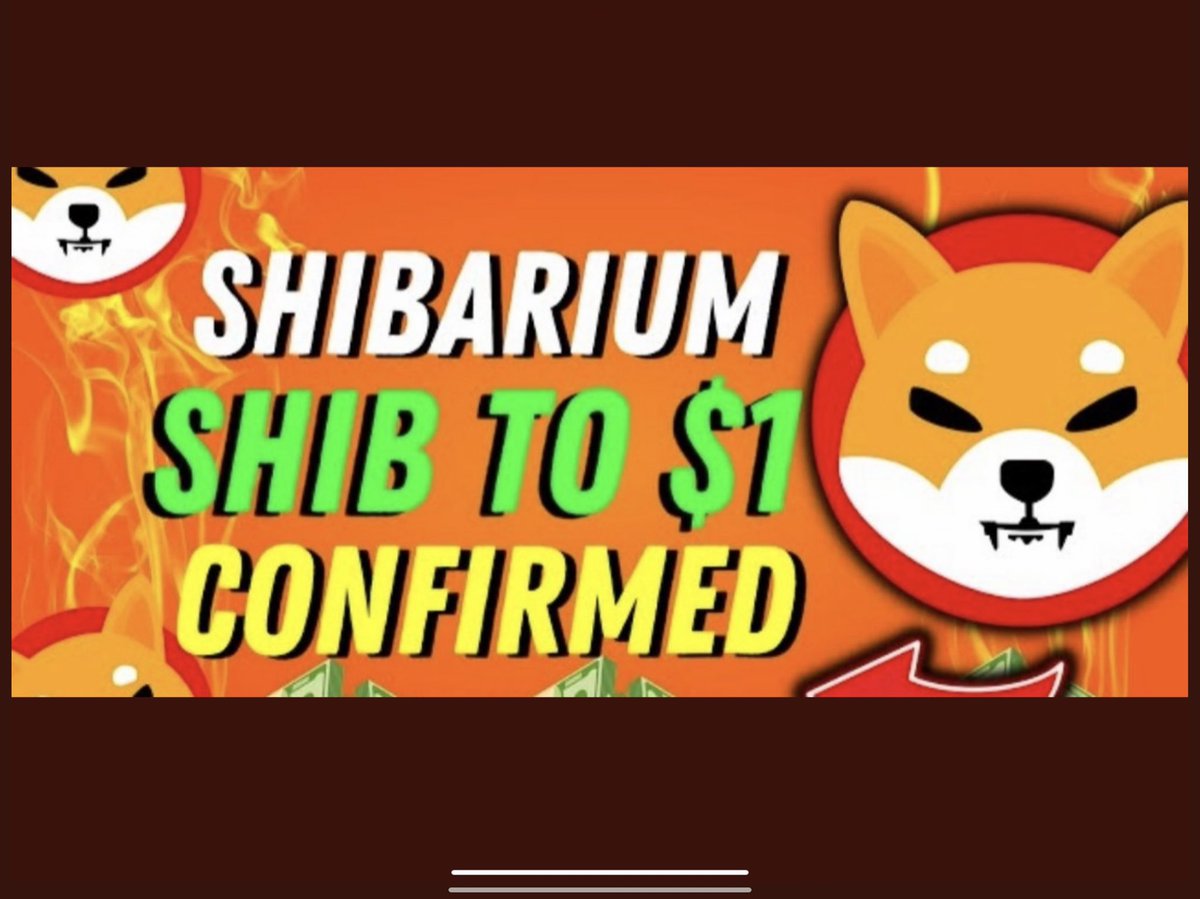 BezosCrypto's tweet photo. #SHIBARIUM DOCUMENTATION IS PUBLIC‼️

YOU WILL ATTRACT WHAT YOU BELIEVE YOU ARE WORTH 

#SHIBARMY Repeat After Me,

“$SHIB to $1 will become a reality ‼️”

I AM A #ShibMillionare ‼️

Claim It ‼️

$SHIB SOON $0.01, $0.10, $1, $10‼️ 

#SHIB #SHIBAINU #SHIBARMYSTRONG 💪 #SHIBARMY https://t.co/q3tnucpJ27