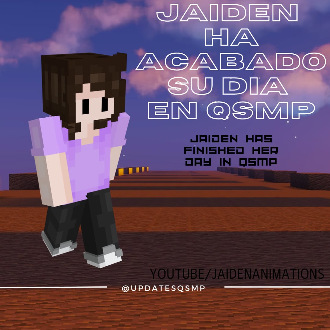 QSMP Updates on X: 🔴 Updates on JaidenAnimations, QSMP Day 41!   / X