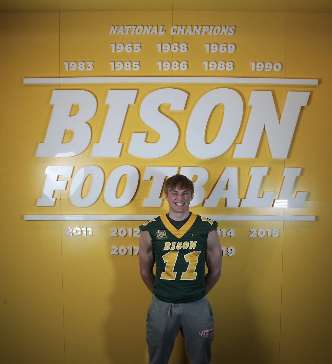 GunnerBoegli's tweet image. Thanks @NickGoeser and @Coach_Entz for the junior day with @NDSUfootball , I had an absolute blast!!! @CoachDeno @PetersNDSU @CoachCrutchley @JamoBrown_